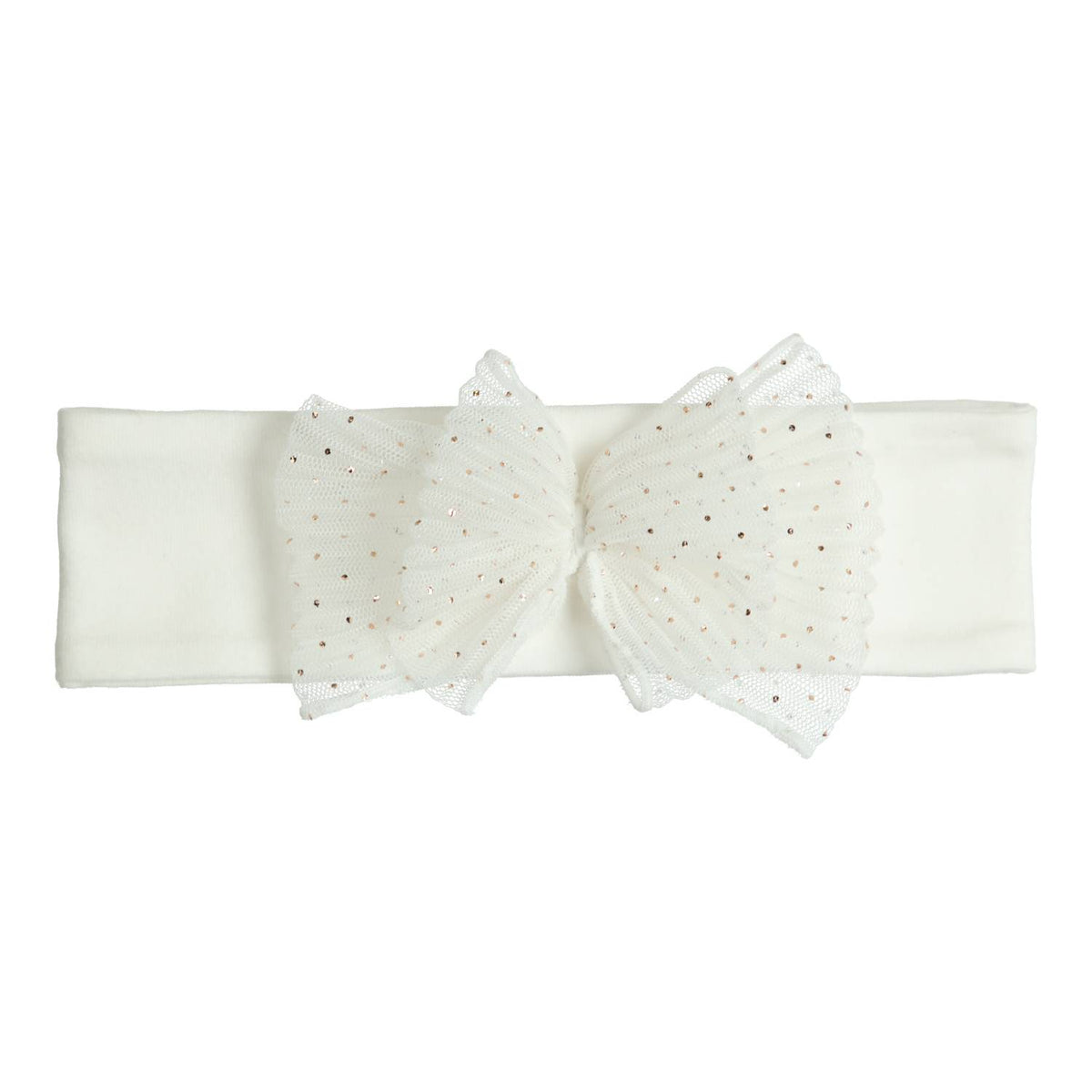 Haarband Gymp Cheryl - Off White/Gold
