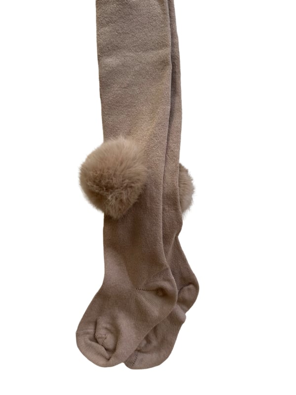 Meia Pata Maillot - Beige
