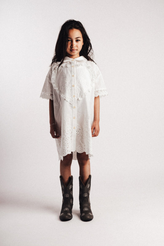 Baje Studio Jurk - Lous - Off white