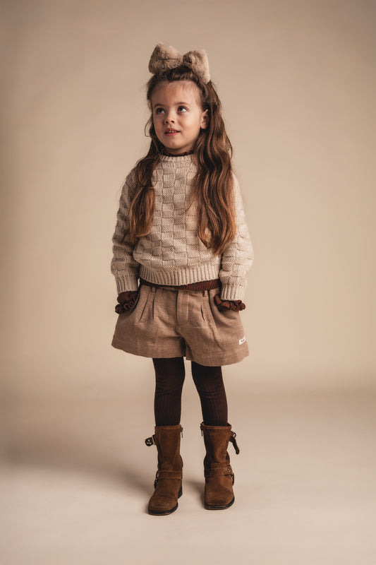 Trui Baje Studio Veza - Beige