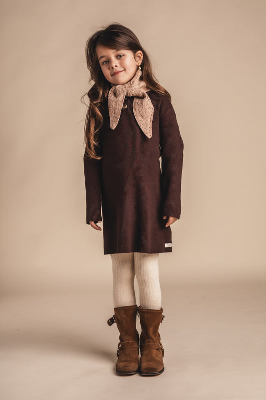 Jurk Baje Studio Norez - Brown Choco