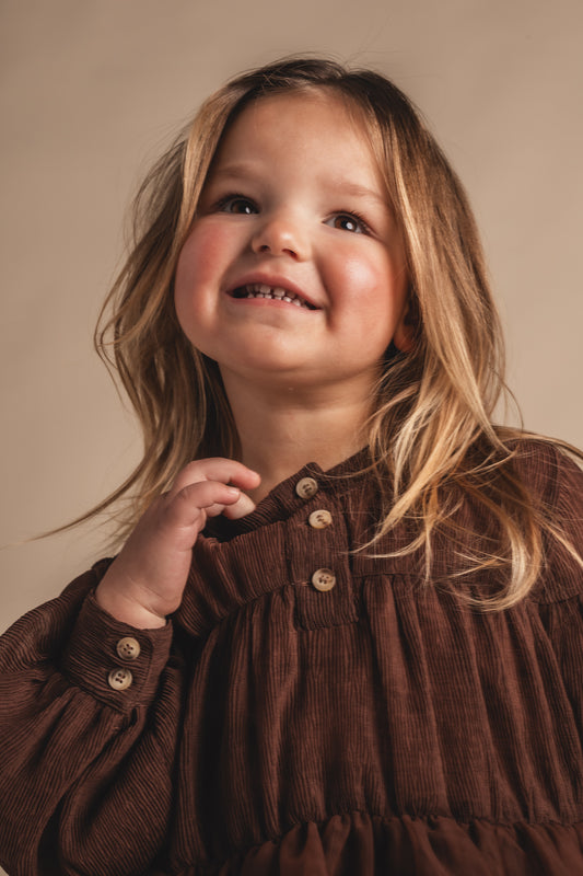 Jurk Baje Studio Julia - Copper Brown