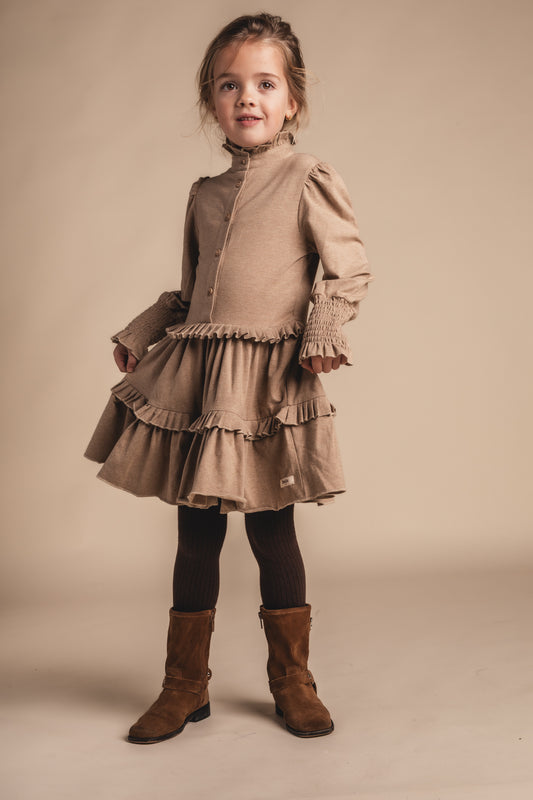 Jurk Baje Studio Moule - Taupe Light