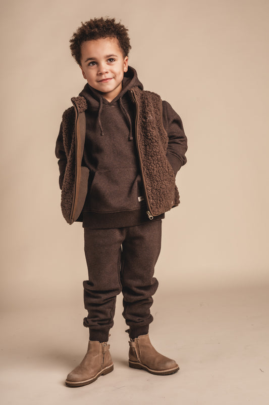 Broek Baje Studio Port - Brown choco