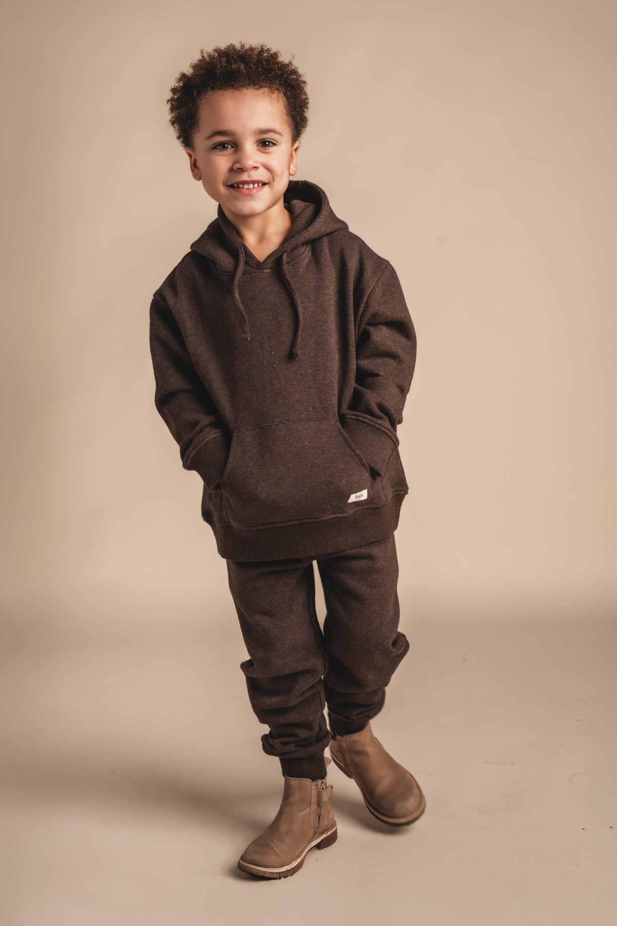 Broek Baje Studio Port - Brown choco