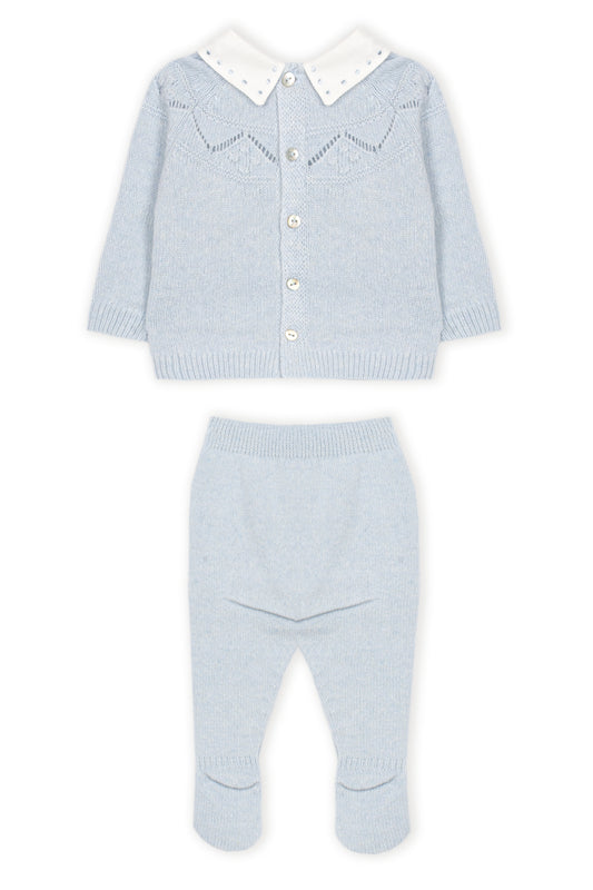 Tweedelige babyset Dr. Kid - Lichtblauw