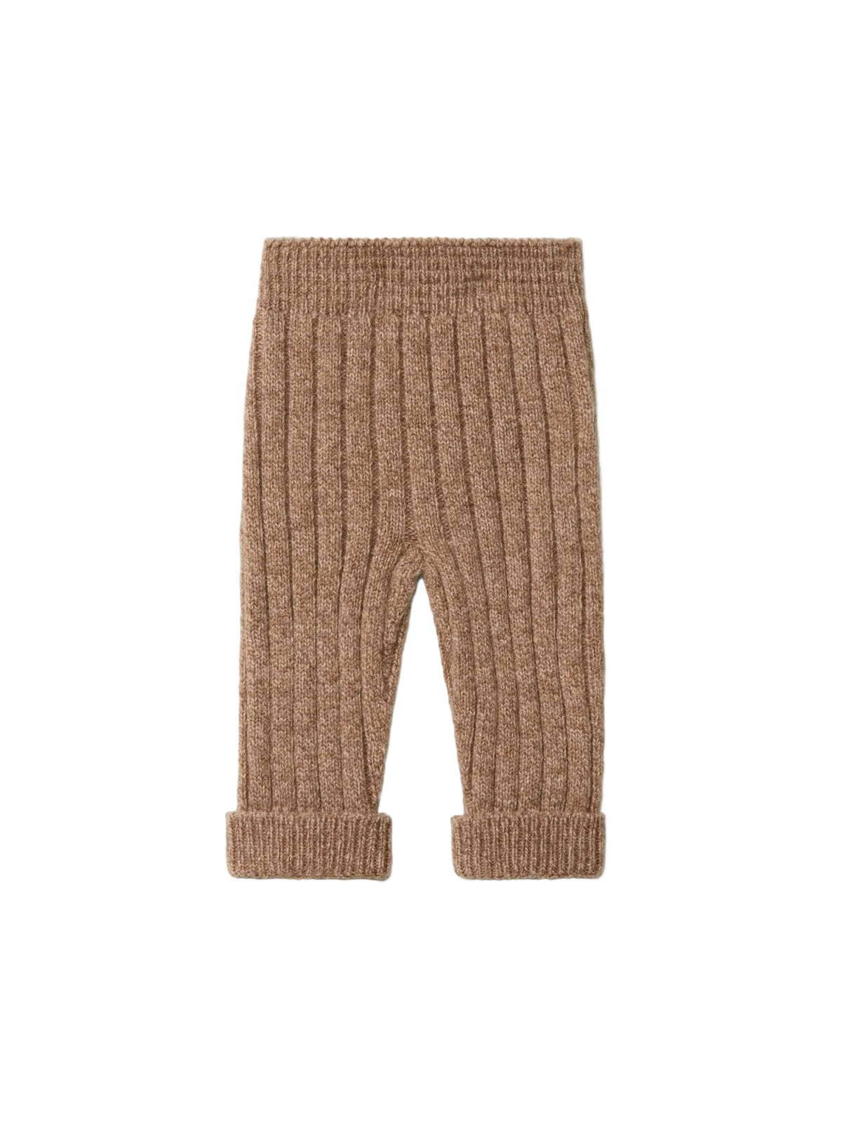 Gebreide Broek Wedoble - Donkerbruin