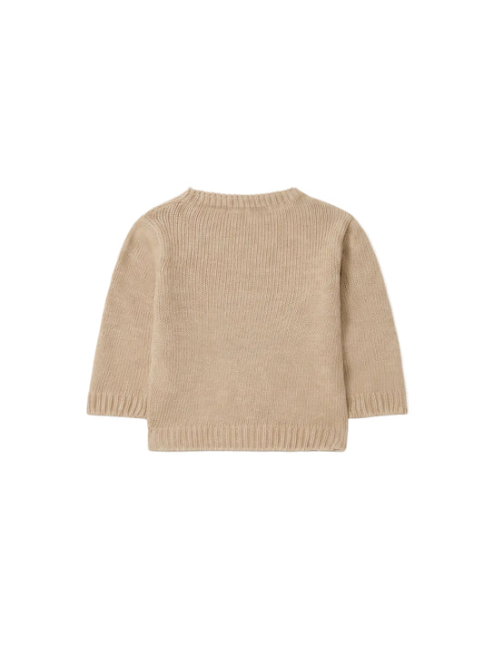 Gebreide trui Wedoble - Beige