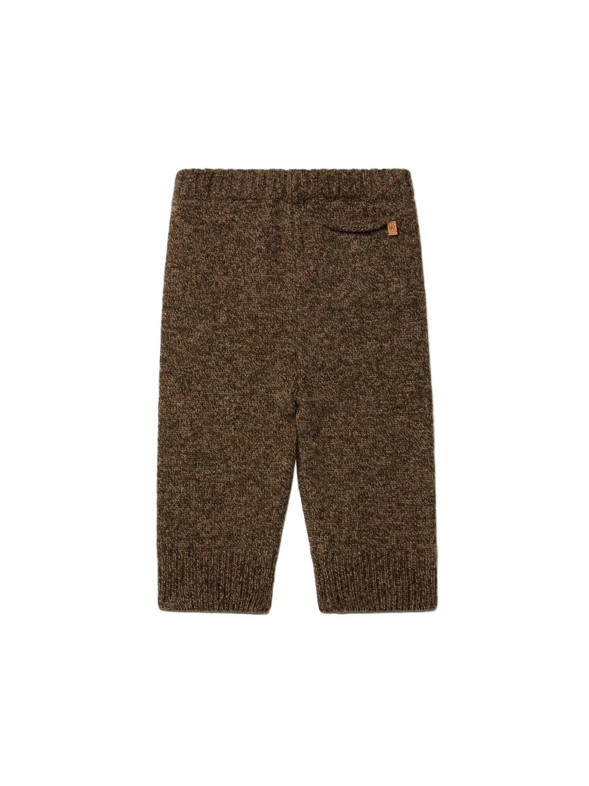 Gebreide Broek Wedoble - Donkerbruin