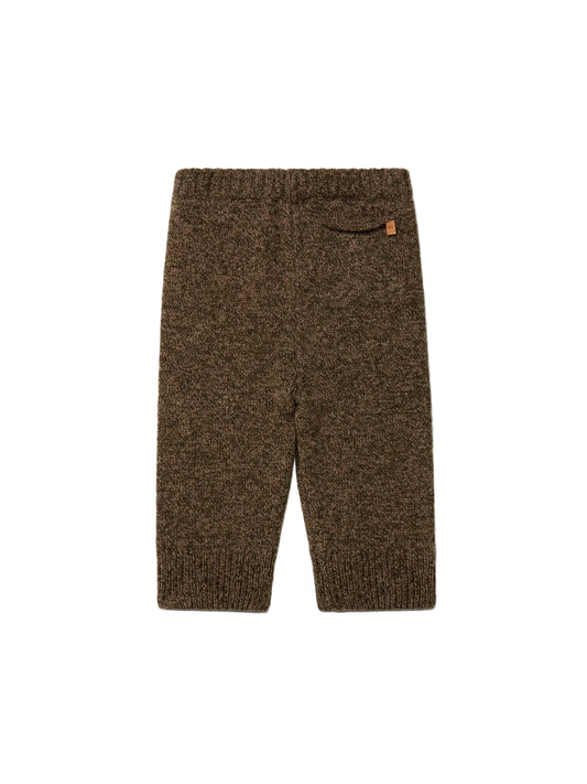 Gebreide Broek Wedoble - Donkerbruin