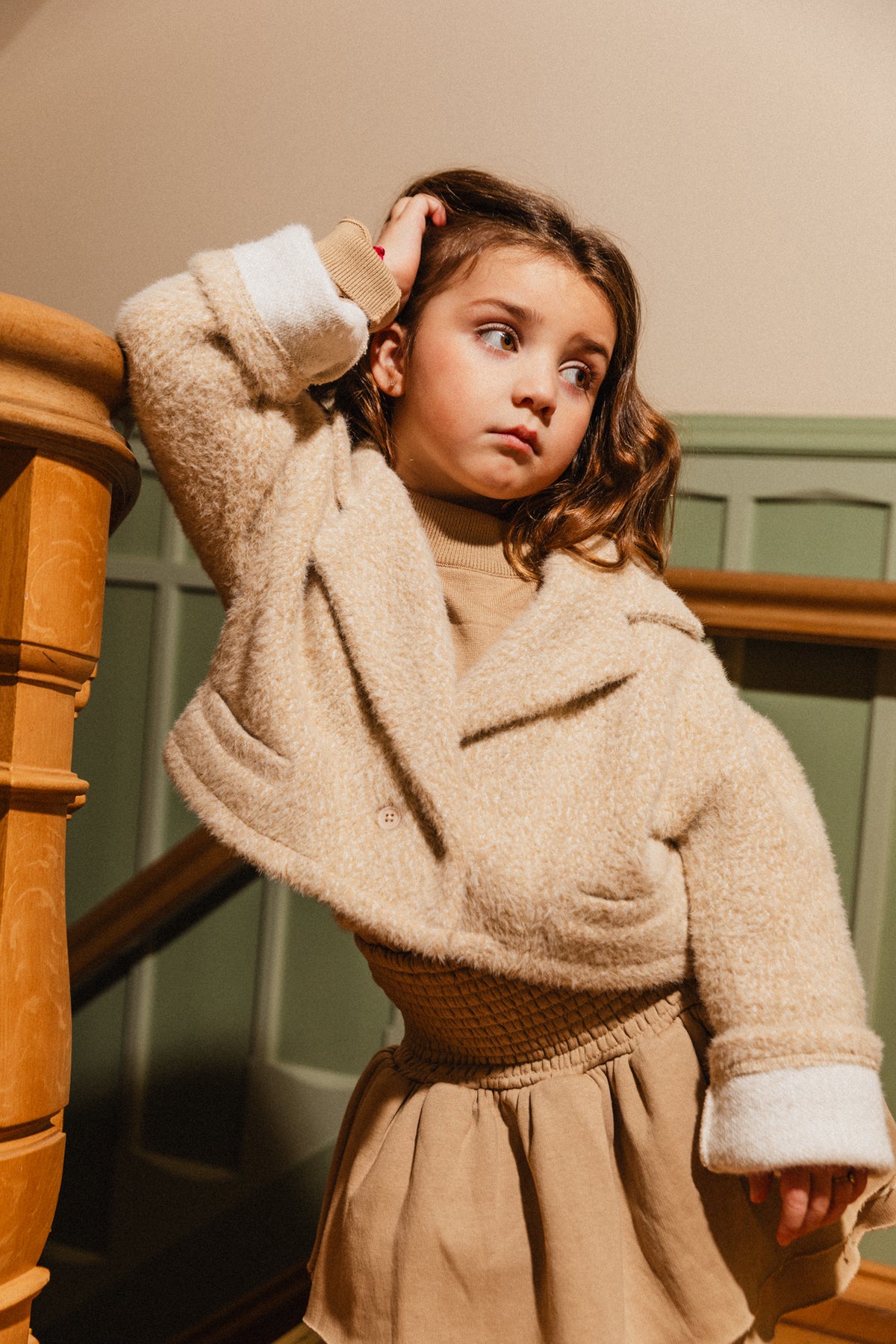 Rok Labo de colores Liorah - Taupe
