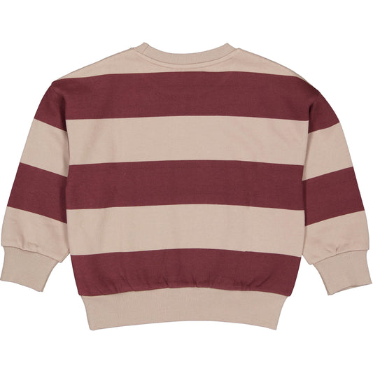 Trui Levv - Bordeaux/Beige