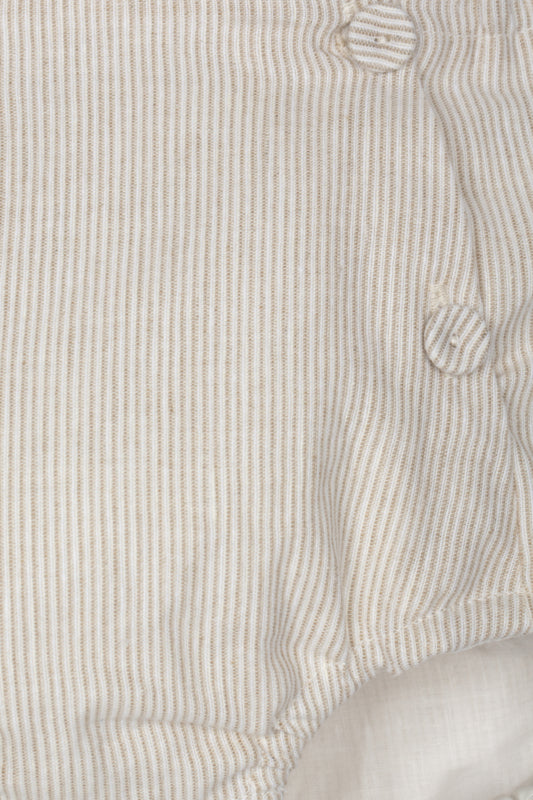 Dr. Kid Broek Gestreept - Ecru/beige