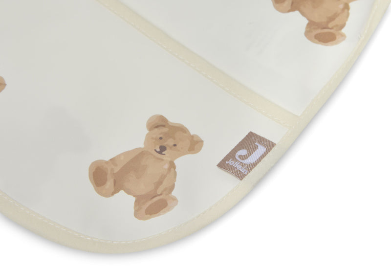 Jollein Slab waterproof met mouw - Teddy Bear