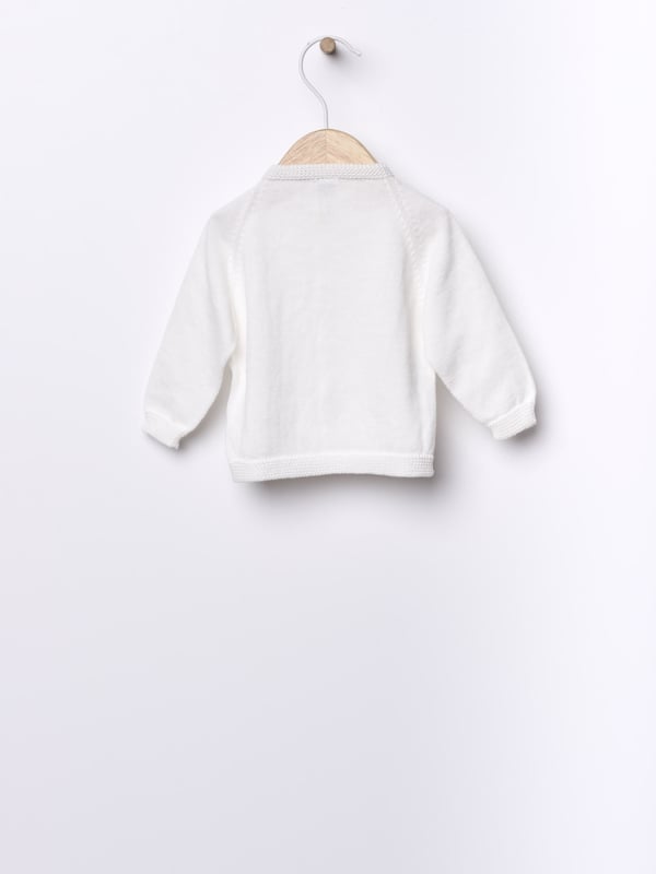 Wedoble Vestje/Truitje - Off white