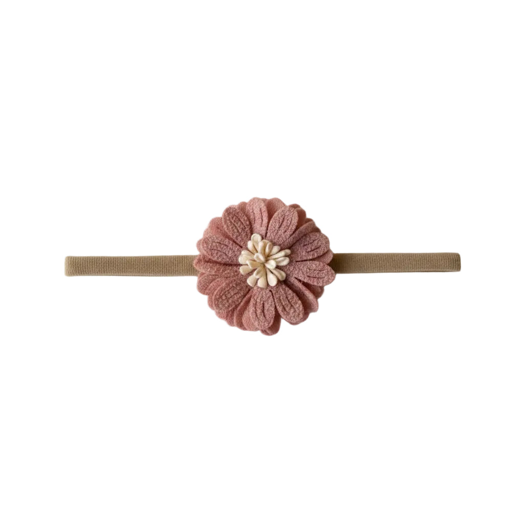Haarband Bloem - Roze