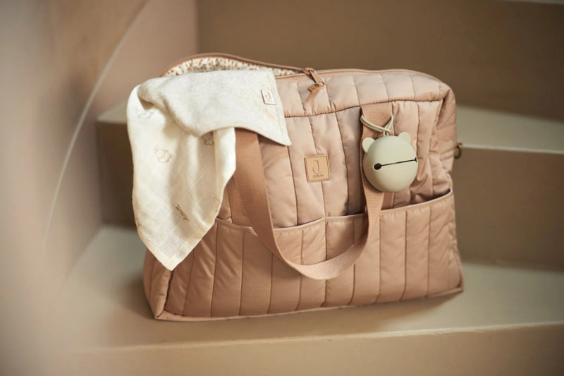 Jollein Siliconen Speenhouder - Olive Green