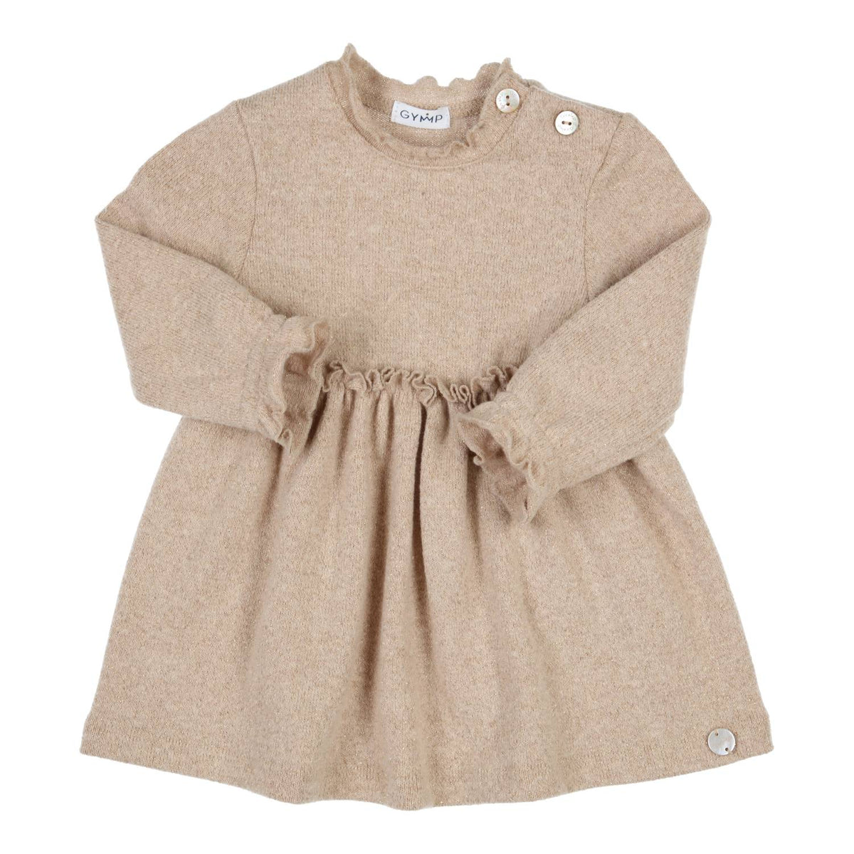 Jurk Gymp Lucia - Beige