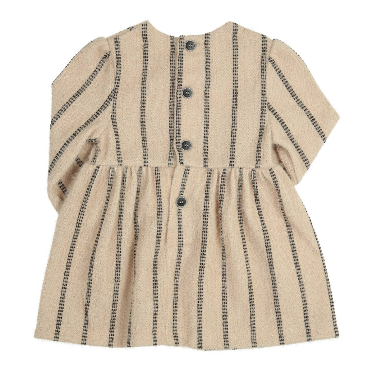 Jurk Gymp Reina - Beige/zwart