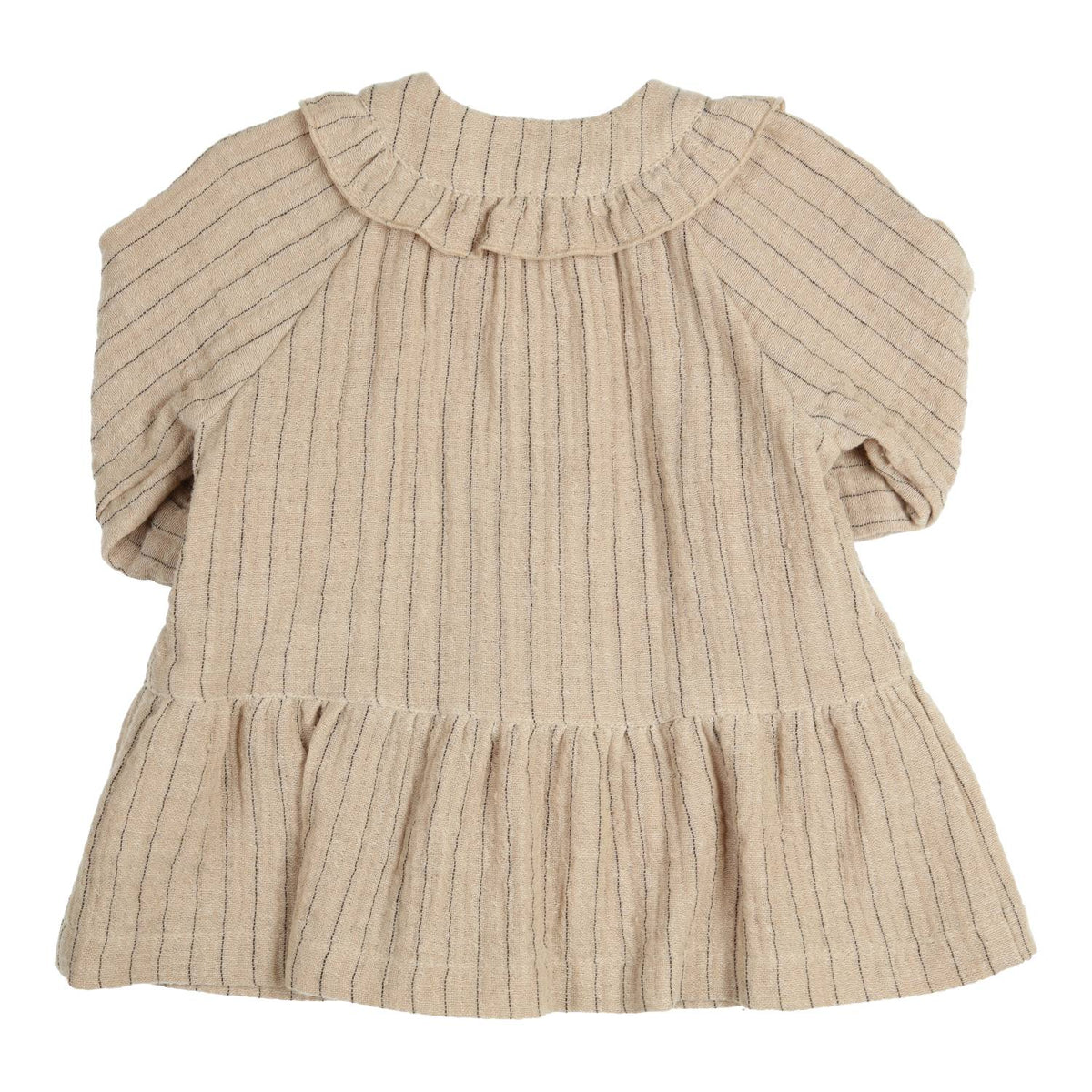 Jurk Gymp Dress Freda - Beige/Anthracite