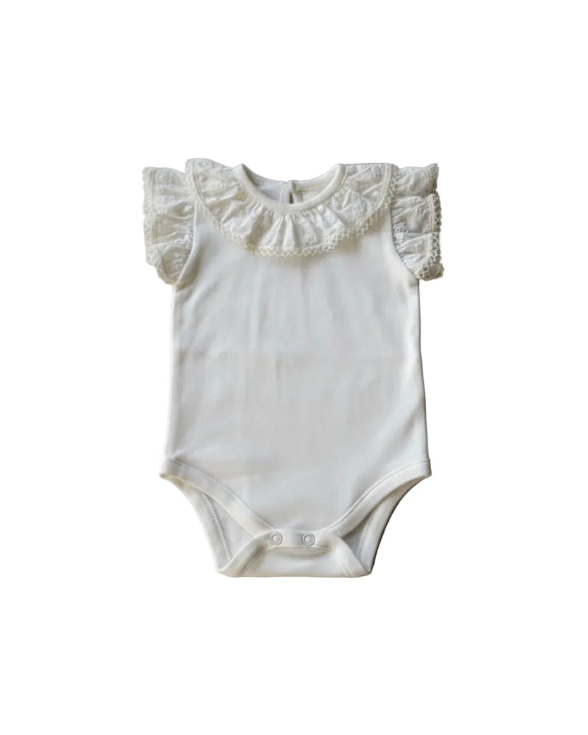 Baby Lai body/romper - ivory