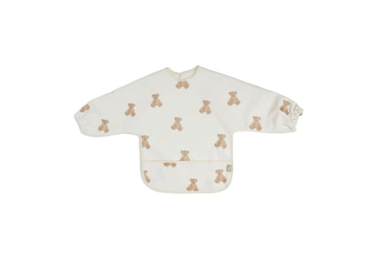 Jollein Slab waterproof met mouw - Teddy Bear