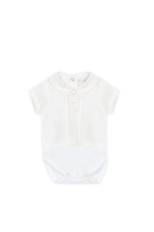 Dr. Kid Romper - Ecru