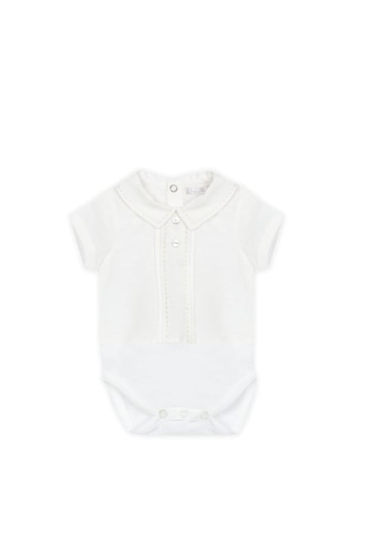 Dr. Kid Romper - Ecru
