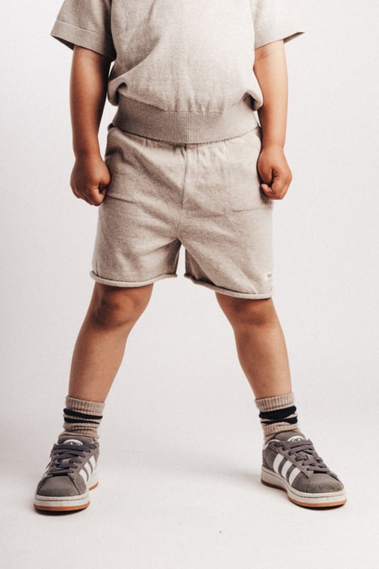 Baje Studio Korte broek - Sebastian - Sand melange