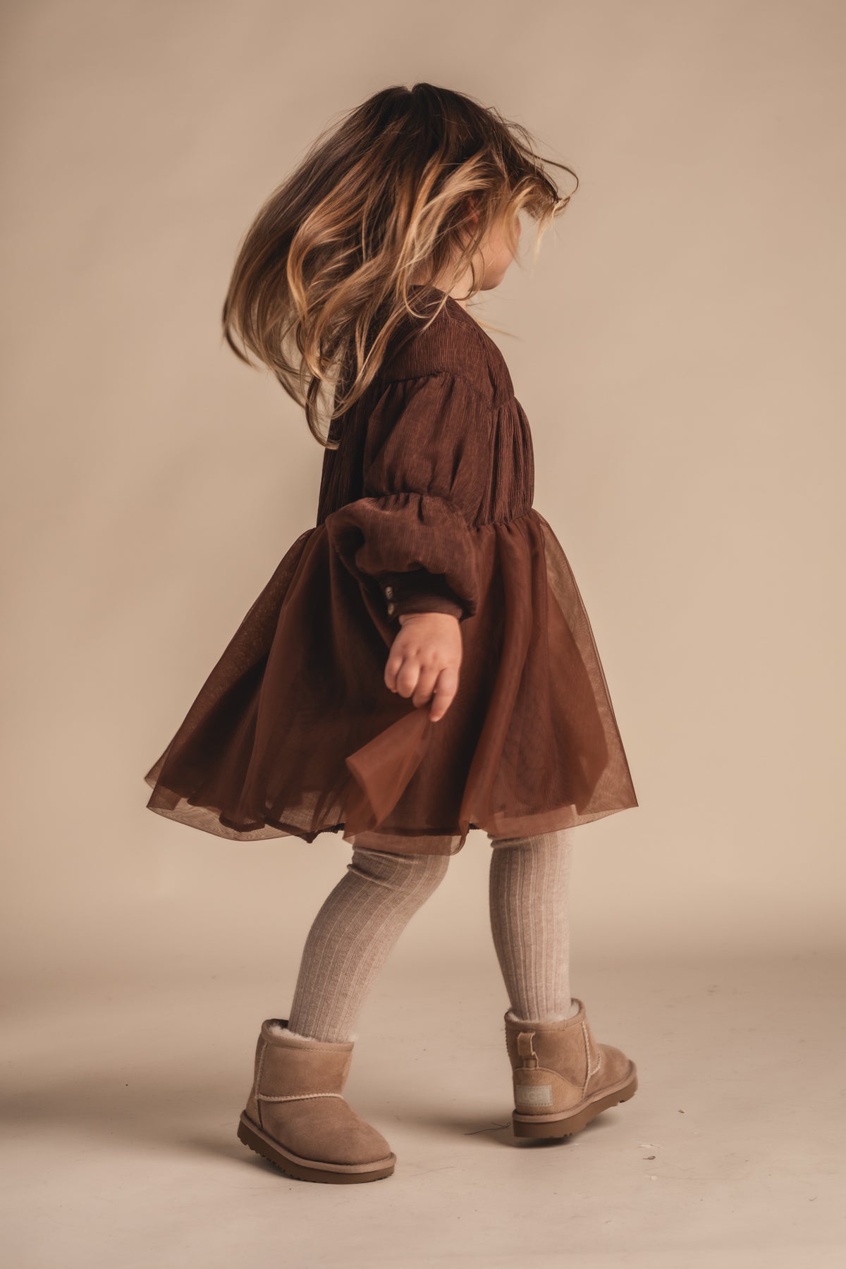 Jurk Baje Studio Julia - Copper Brown
