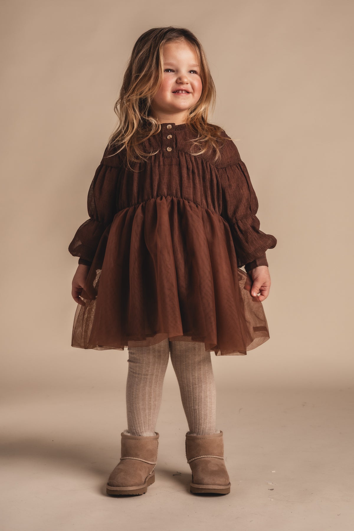 Jurk Baje Studio Julia - Copper Brown