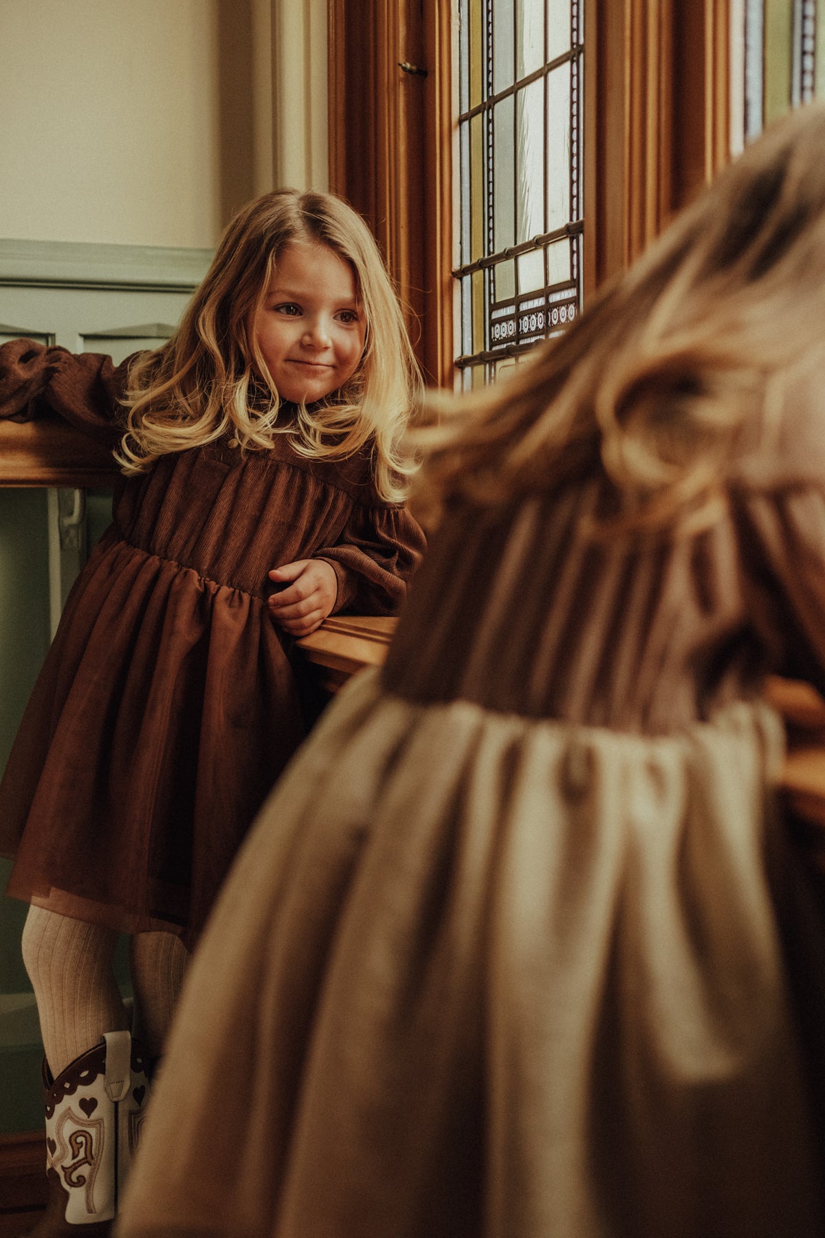 Jurk Baje Studio Julia - Copper Brown