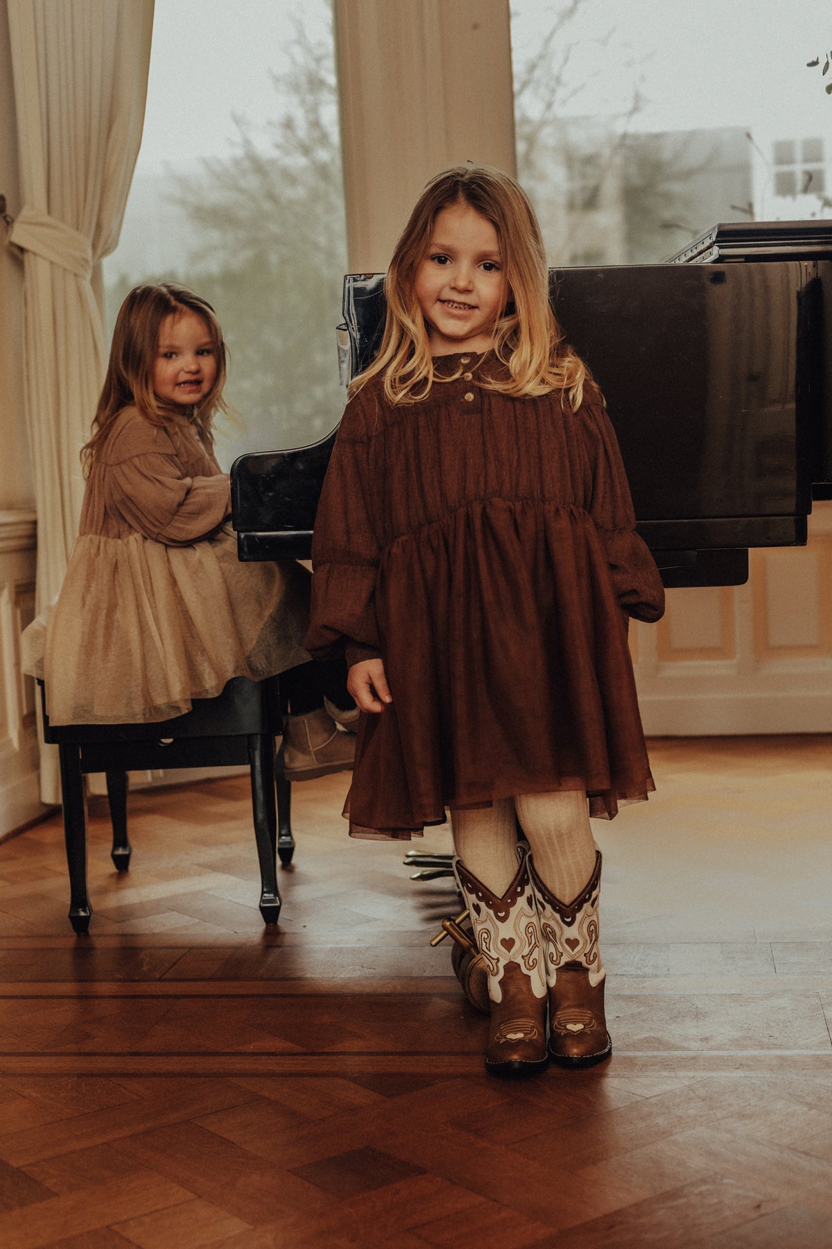 Jurk Baje Studio Julia - Copper Brown