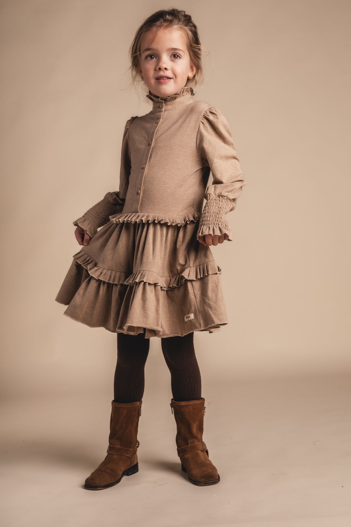 Jurk Baje Studio Moule - Taupe Light