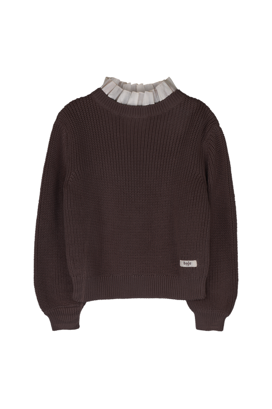 Trui Baje Studio Mai - Brown Choco