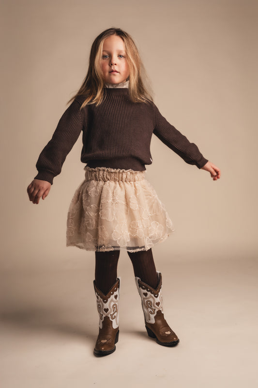 Trui Baje Studio Mai - Brown Choco