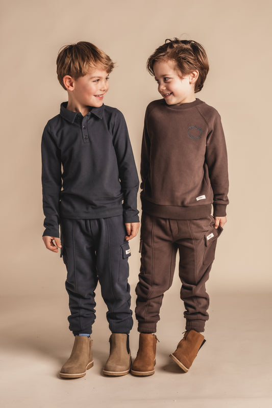 Trui Baje Studio Willow - Brown choco