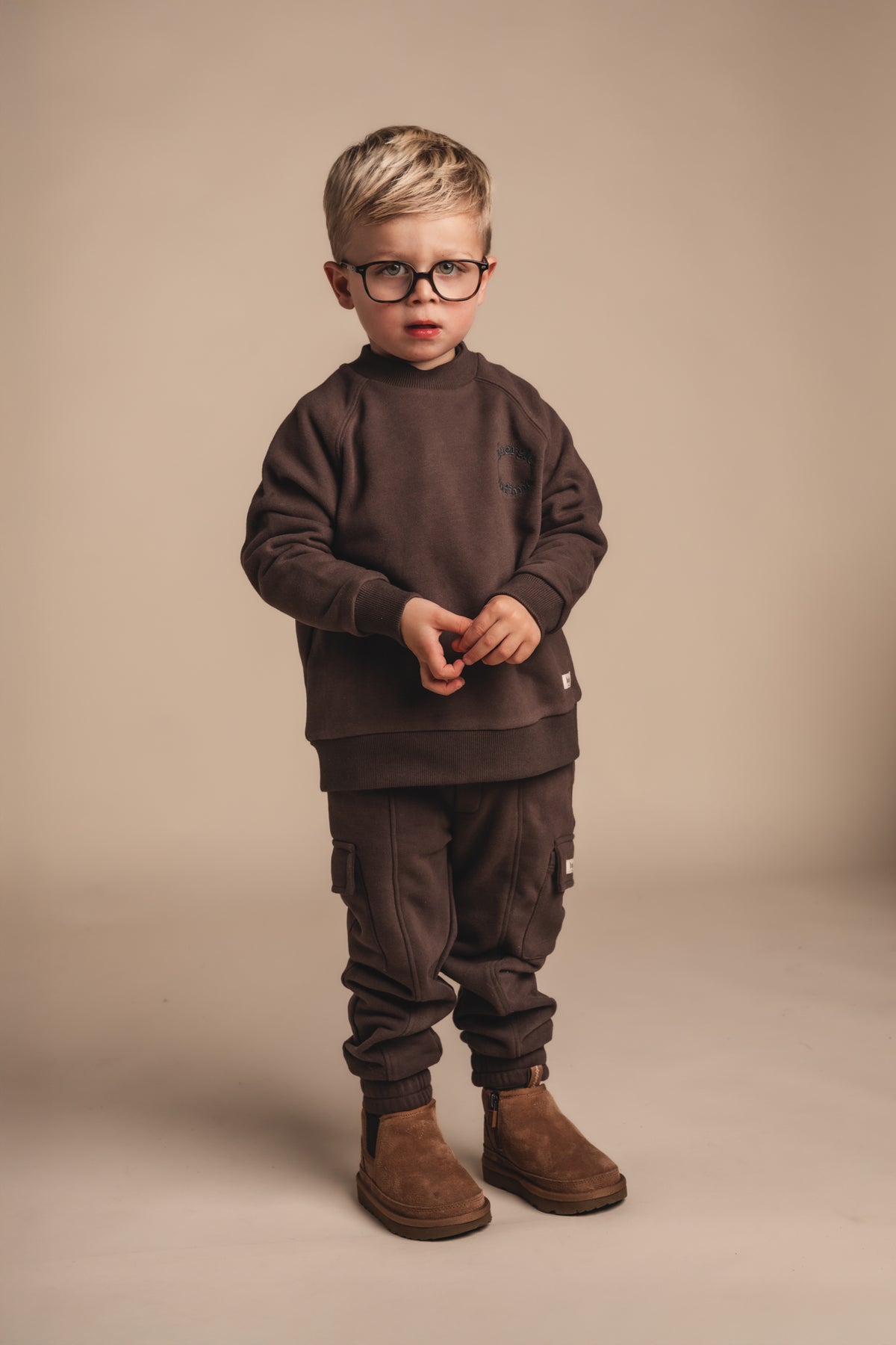 Broek Baje Studio Palmer - Brown choco