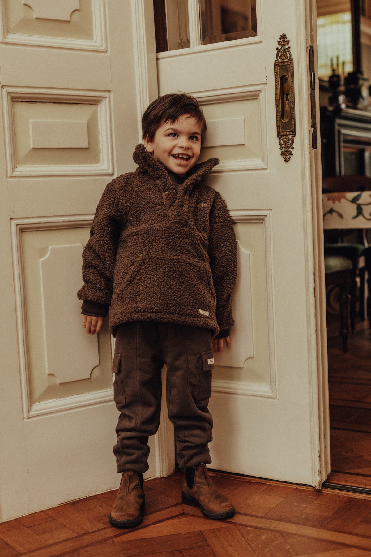 Broek Baje Studio Palmer - Brown choco