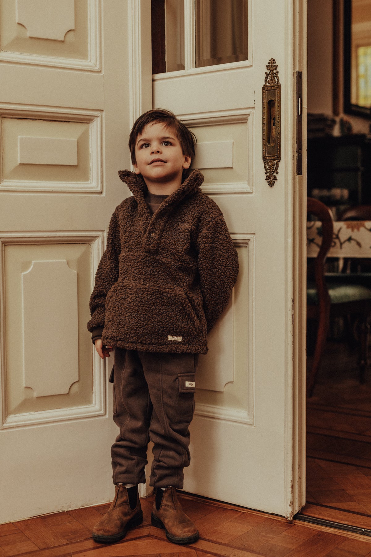 Broek Baje Studio Palmer - Brown choco