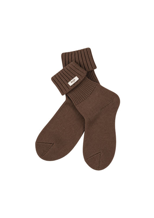 Sokken Baje Studio Beau - Brown dark