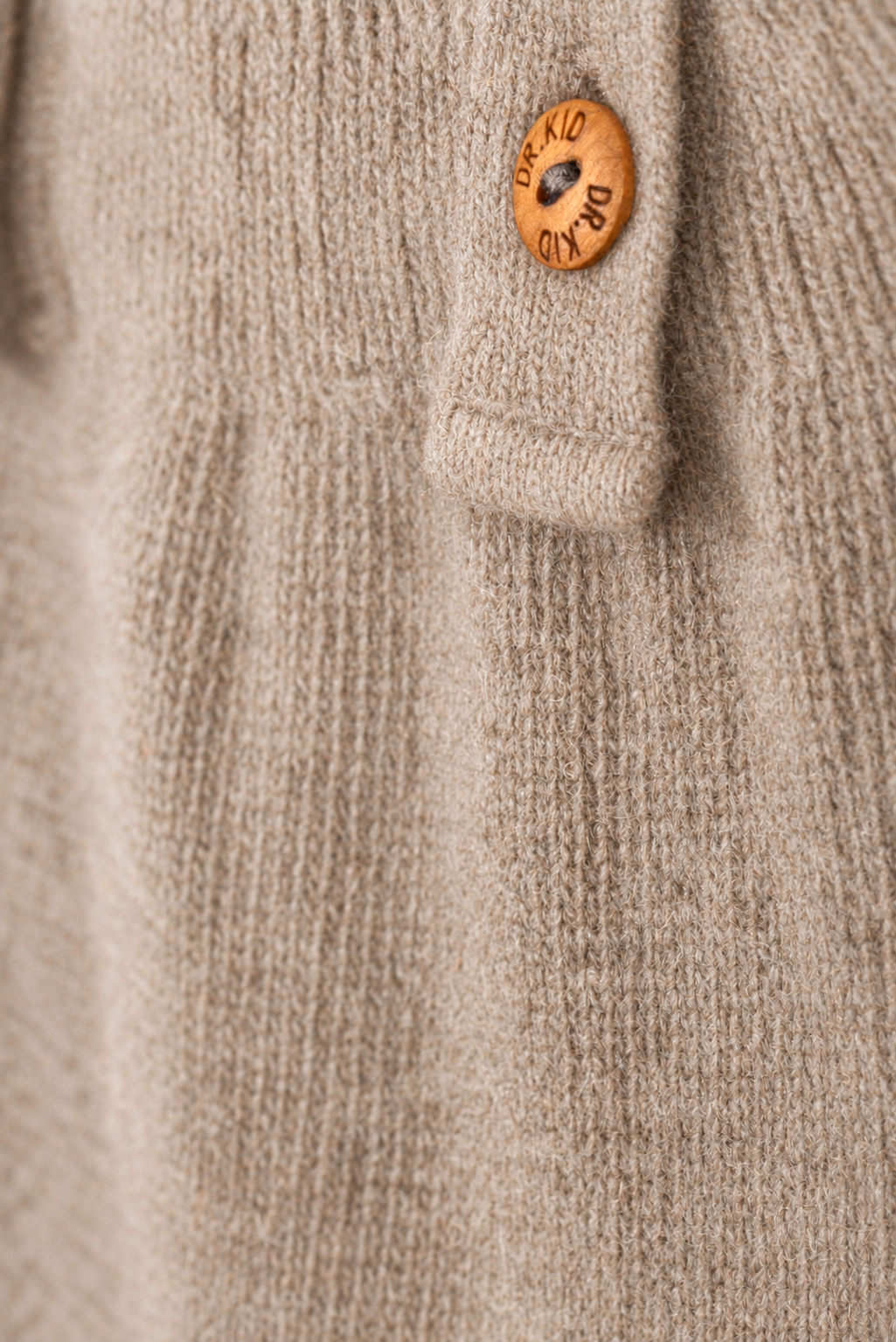 Broek met bretels - Beige
