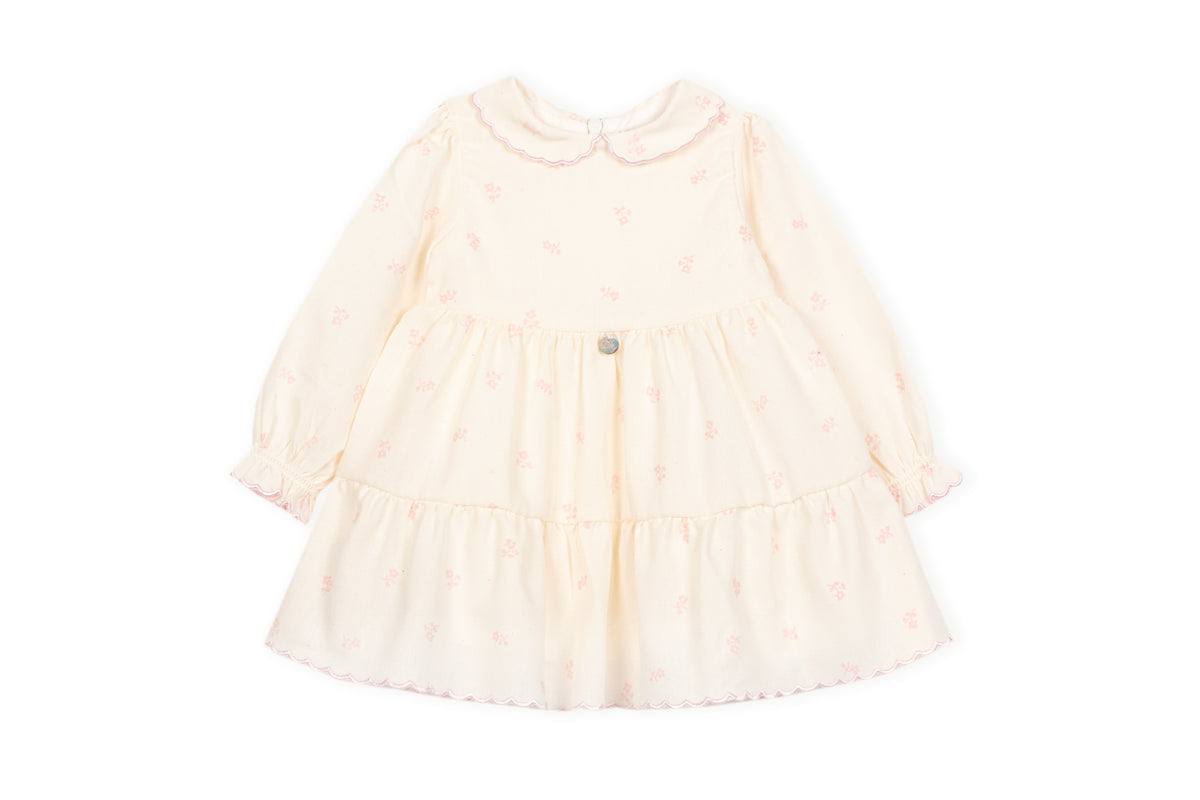 Jurk Dr. Kid - Ecru/Roze