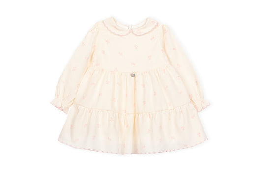 Jurk Dr. Kid - Ecru/Roze