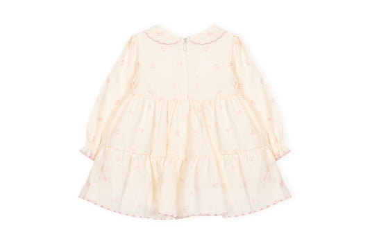Jurk Dr. Kid - Ecru/Roze