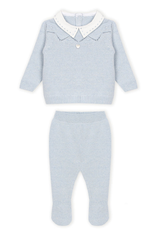 Tweedelige babyset Dr. Kid - Lichtblauw