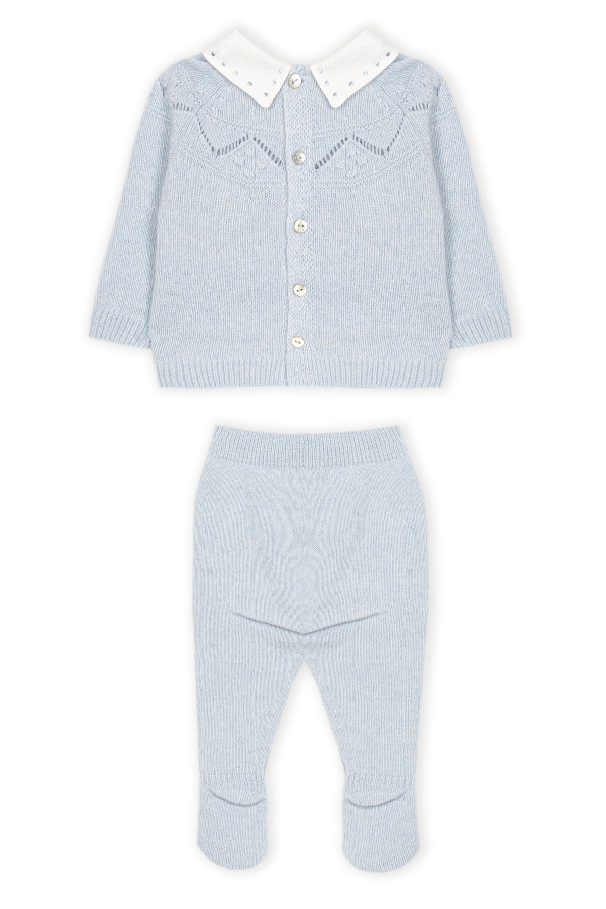 Tweedelige babyset Dr. Kid - Lichtblauw