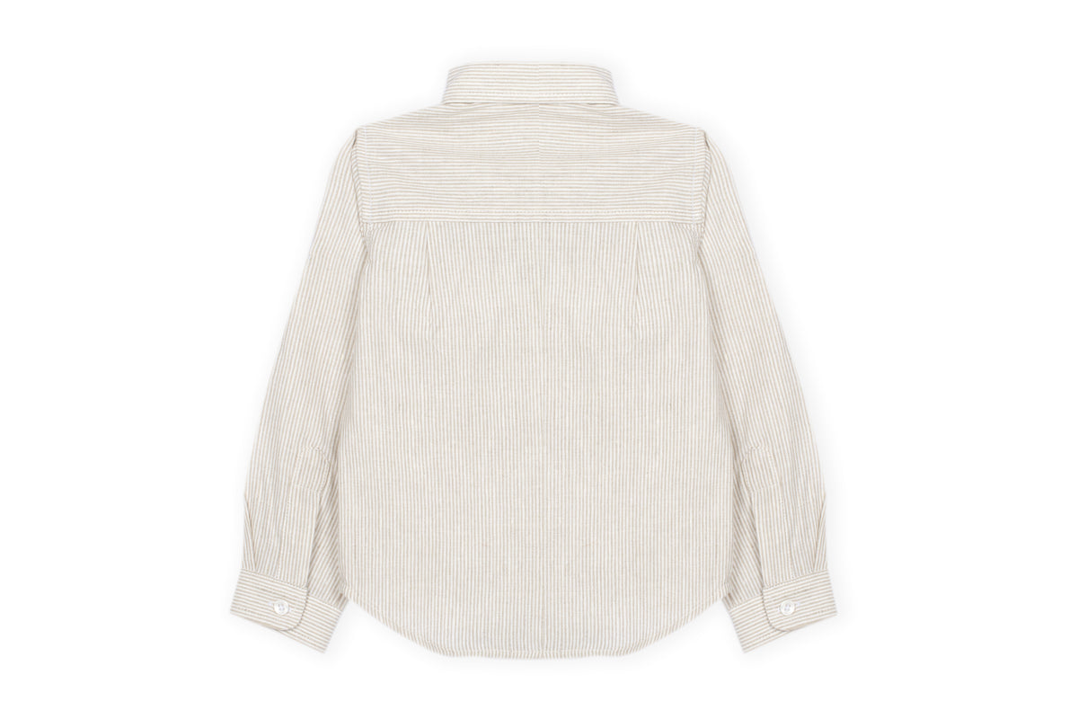 Dr. Kid Blouse Gestreept - Ecru/Beige