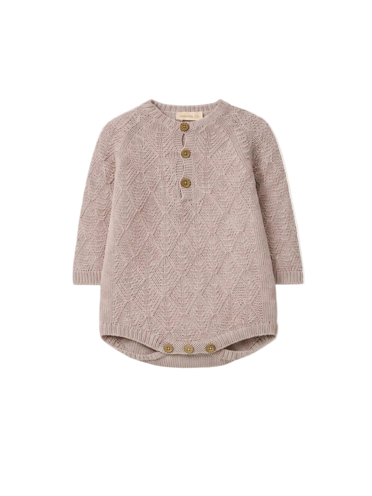 Gebreide romper Wedoble - Beige