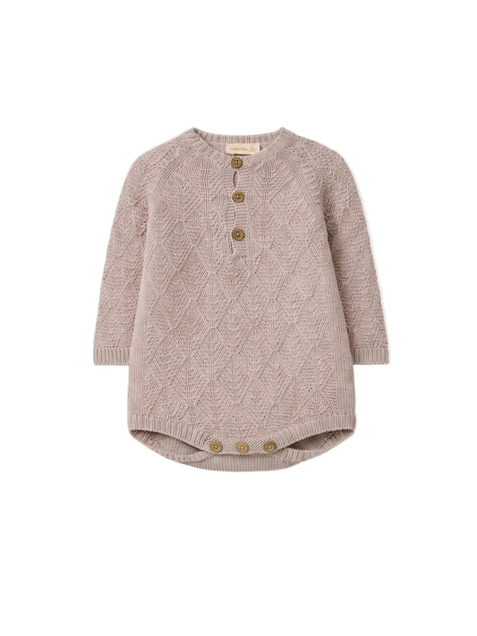 Gebreide romper Wedoble - Beige